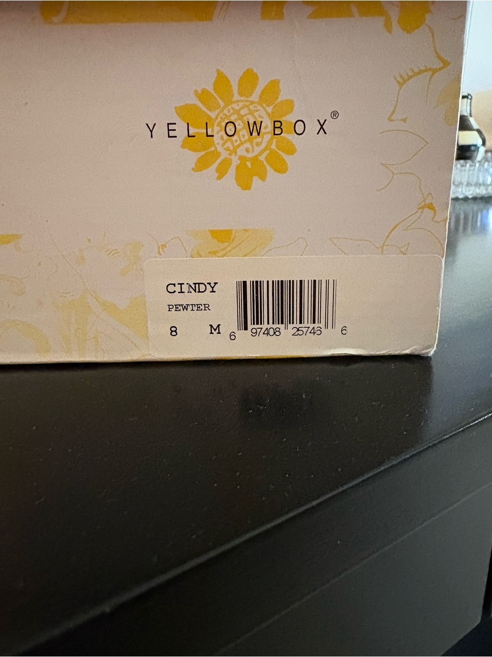 Women’s Yellow Box Cindy Wedge Sandals in Pewter - 8 - Picture 3 of 8